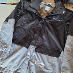Columbia Black and Gray Jacket